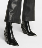 Paco Rabanne Leather ankle boots
