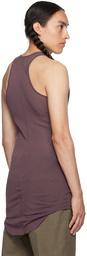 Rick Owens Purple Basic Tank Top