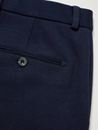 Loro Piana - Straight-Leg Cotton-Jersey Trousers - Blue