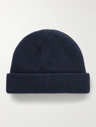 Acne Studios - Logo-Appliquéd Ribbed Wool-Blend Beanie