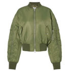 Acne Studios Women's Bomber Jacket in Hunter Green