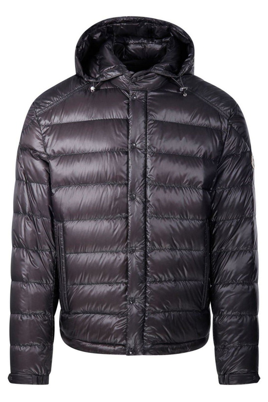 Photo: Moncler Gliere Logo Patch Padded Jacket