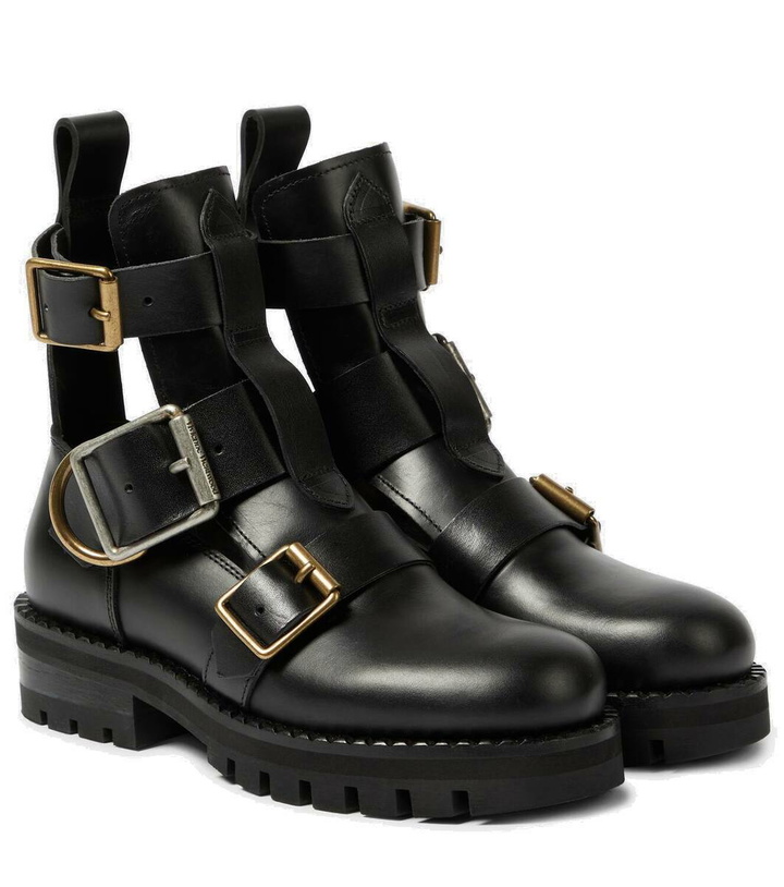 Photo: Vivienne Westwood Leather biker boots