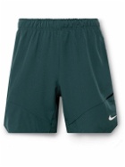 Nike Tennis - NikeCourt Advantage Straight-Leg Dri-FIT Tennis Shorts - Green