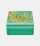 Bordallo Pinheiro Azulejo Grasshopper box