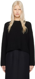 CO Black Cropped Sweater