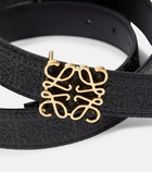 Loewe - Anagram reversible leather belt