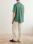 Sunspel - Linen Shirt - Green