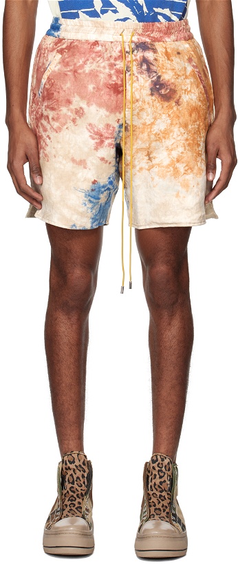 Photo: Rhude Multicolor Printed Shorts