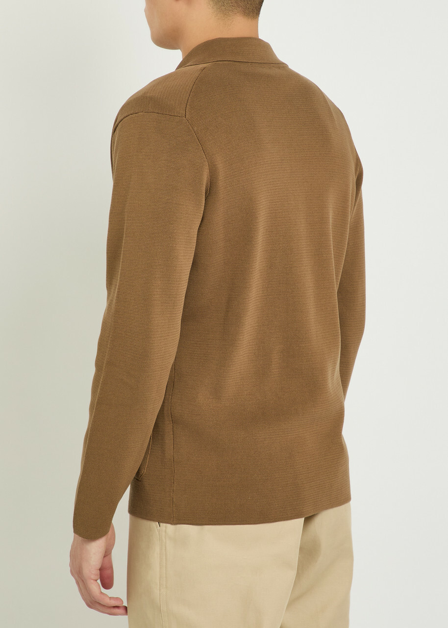 Lardini Cotton Cardigan Brown