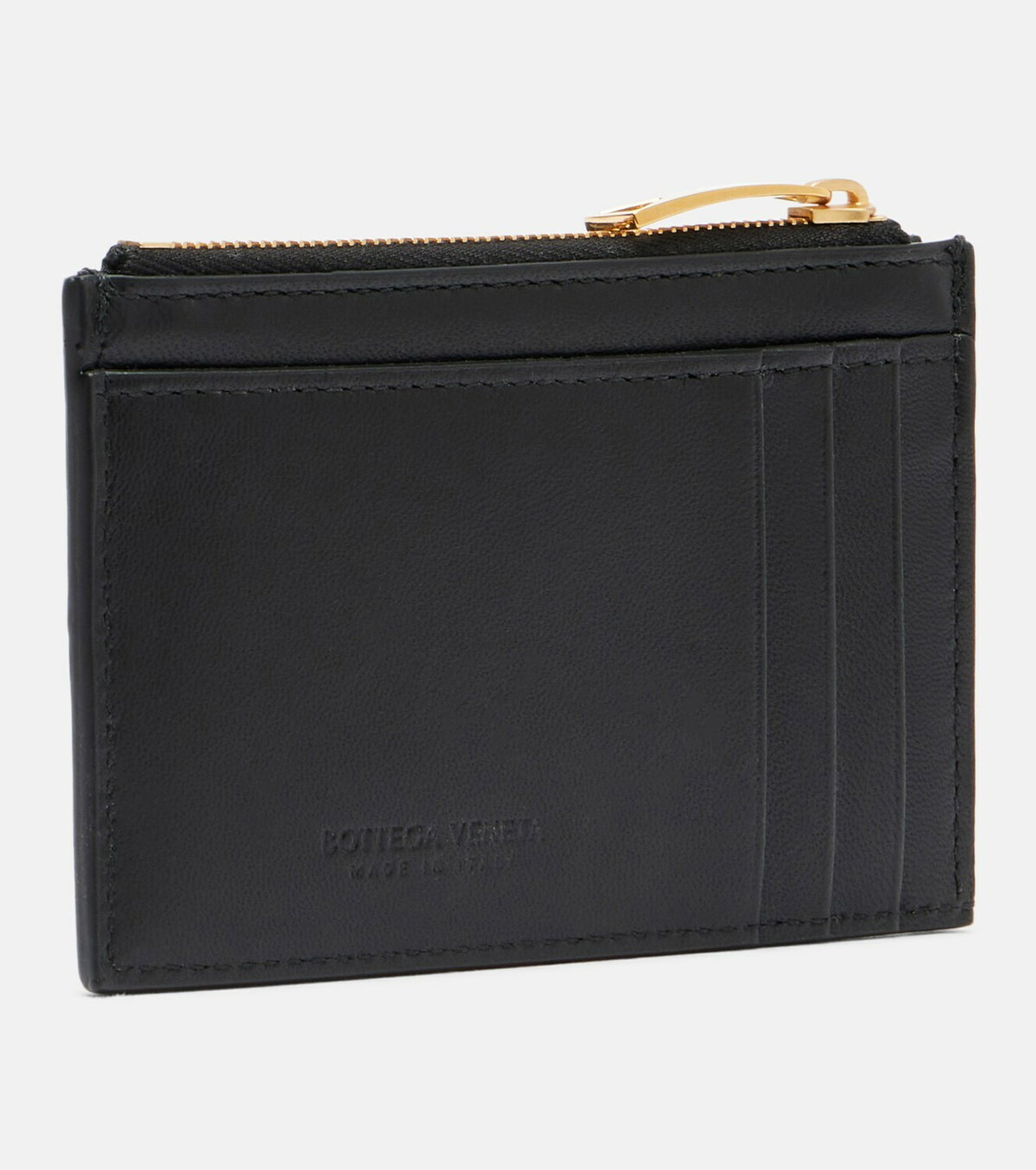 Bottega Veneta Cassette Intreccio leather card holder