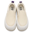 Eytys Off-White Canvas Venice Sneakers
