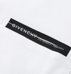 GIVENCHY - Logo-Detailed Cotton-Piqué Polo Shirt - White