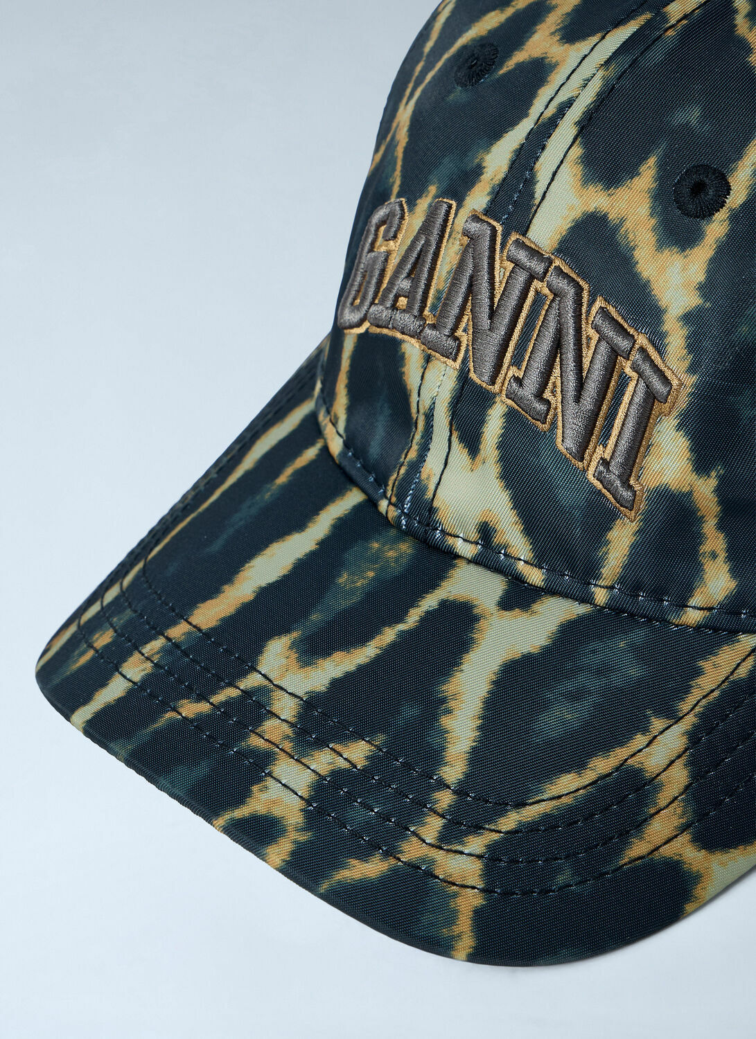 GANNI Logo Patch Baseball Cap