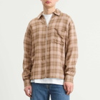 Won Hundred Men's Zayne Zip Overshirt in Ginger Snap