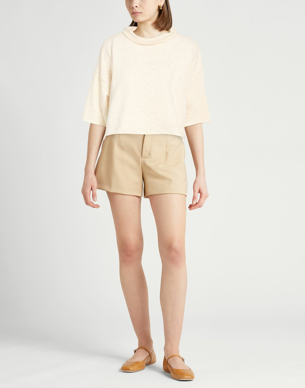 Crossley Womens Sweatshirt in Beige