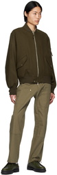 Uniform Bridge Khaki Double Knee Trousers