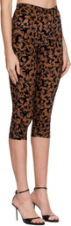 Poster Girl Brown Knockout Capris