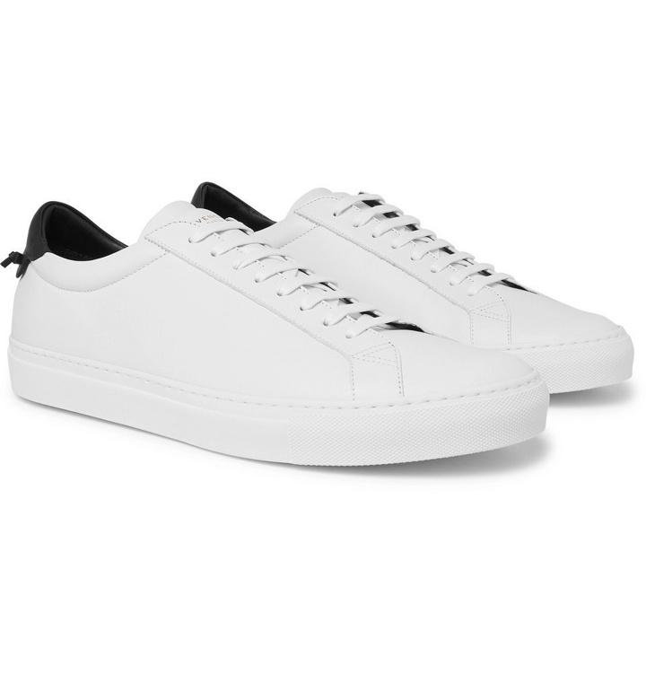 Photo: Givenchy - Urban Street Leather Sneakers - White