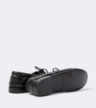 Saint Laurent Le Loafer leather boat shoes