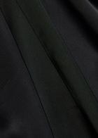 Tove Aker Low-back Satin Midi Dress Black