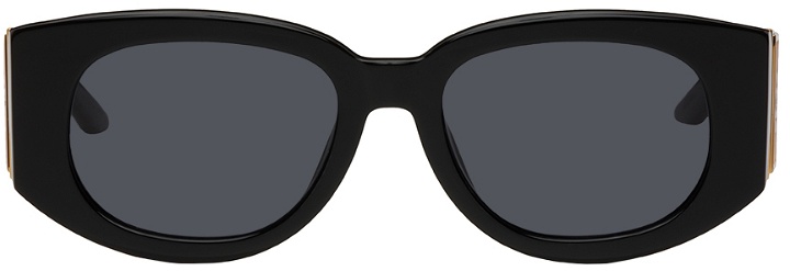 Photo: Casablanca Black Oval Sunglasses