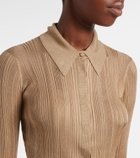 Gabriela Hearst Tamar knitted silk shirt