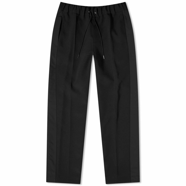 Photo: Sacai Men's Technical Jersey Pants in Black