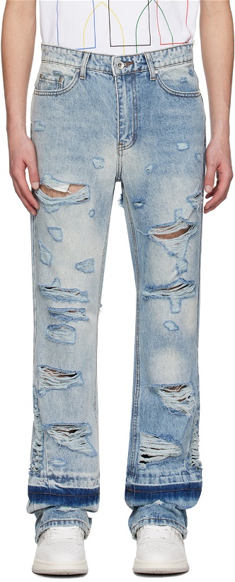 Photo: Who Decides War Blue Gnarly Jeans