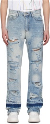Who Decides War Blue Gnarly Jeans