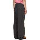 C.P. Company Gray Micro-Reps Boxy Pleats Cargo Pants