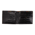 Paul Smith Black Croc Bifold Wallet