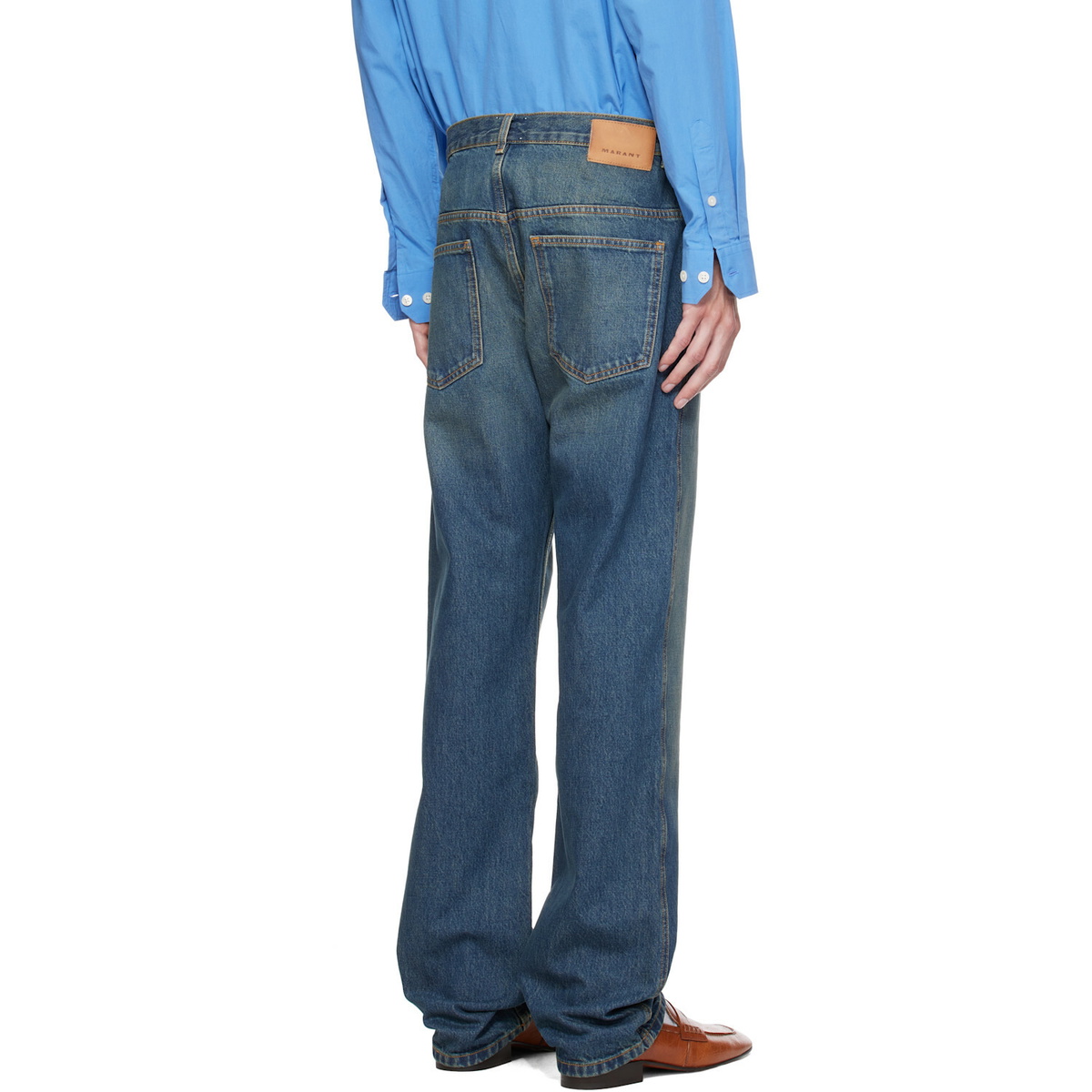 Isabel Marant Blue Lewys Jeans