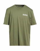 Balmain Mens T-shirt Military in Green