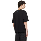 Marine Serre Black Moon Logo Jersey Loose Fit T-shirt