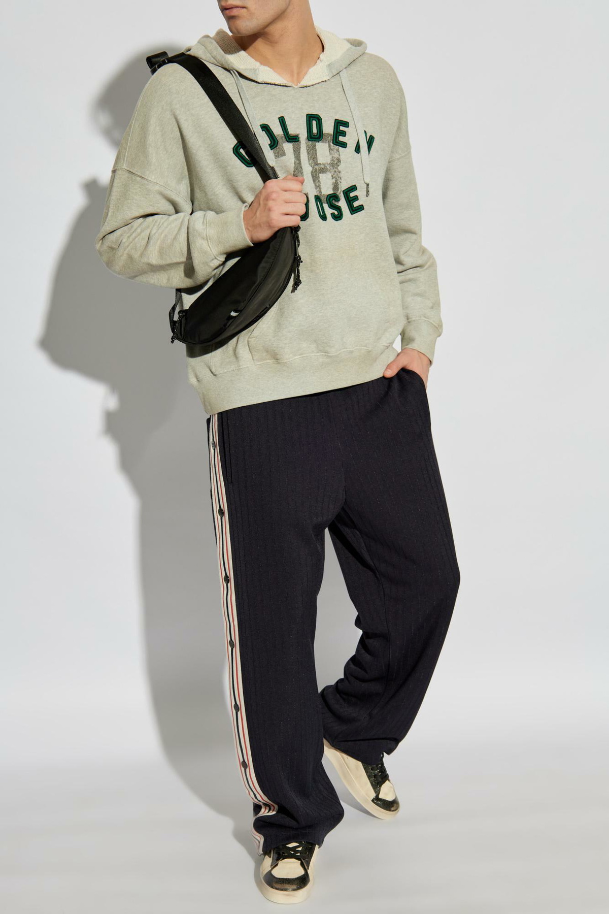 パンツ Golden Goose PANTS (GWP02266P002089) Golden Goose Pants With Side Stripes Golden Goose Deluxe Brand