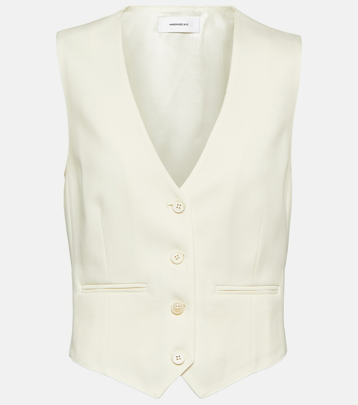Wardrobe.NYC Cropped wool vest