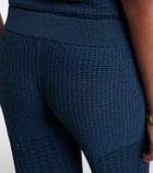 Eres Emblème open-knit straight pants