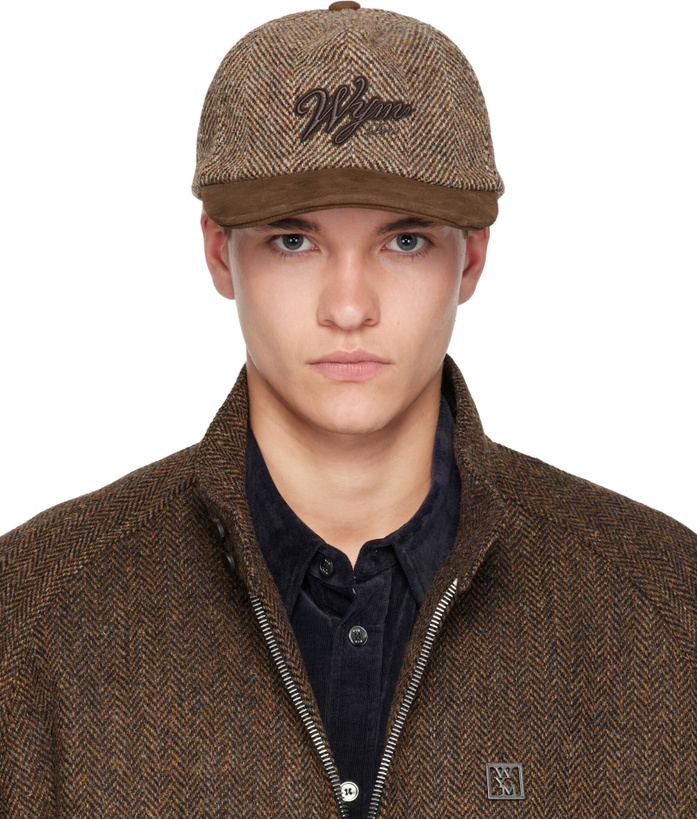 Photo: WOOYOUNGMI Brown Herringbone Cap
