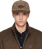 WOOYOUNGMI Brown Herringbone Cap
