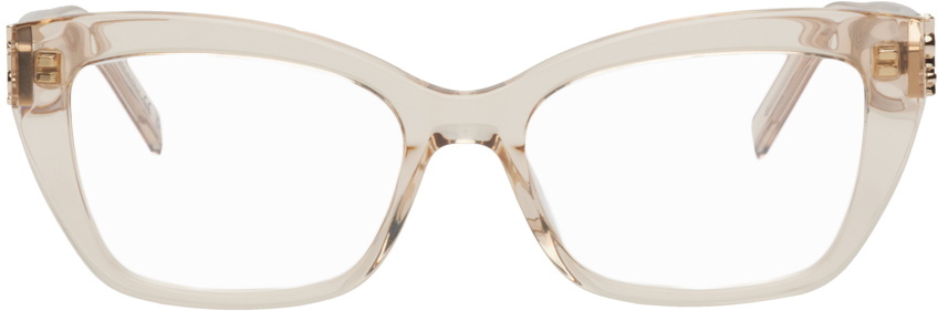 Saint Laurent Beige SL M117 Glasses Saint Laurent