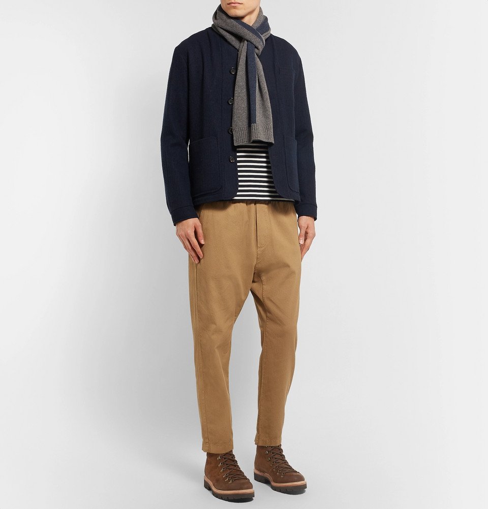 Grenson - Brady Brushed-Suede Boots - Men - Brown