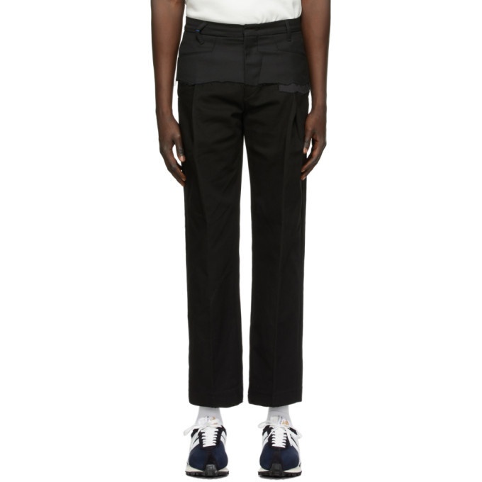 Photo: ADER error Black Twofold Trousers