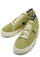 Rick Owens X Converse Dkshdw Calf-hair Sneakers Green