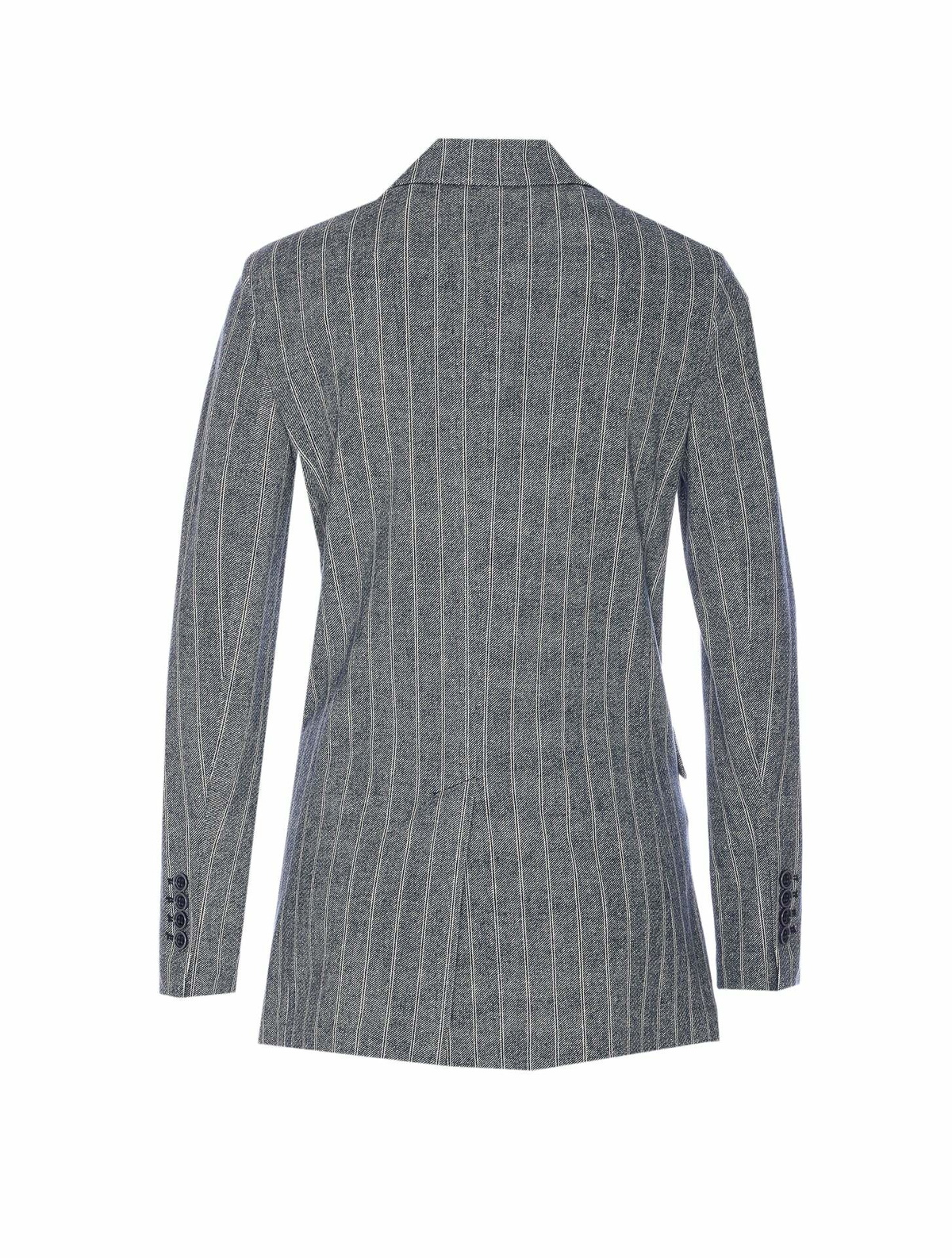 Circolo 1901 Double Breasted Striped Jacket
