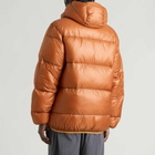 NANGA Men's Mountain Trip Hooded Down Jacket in Orange