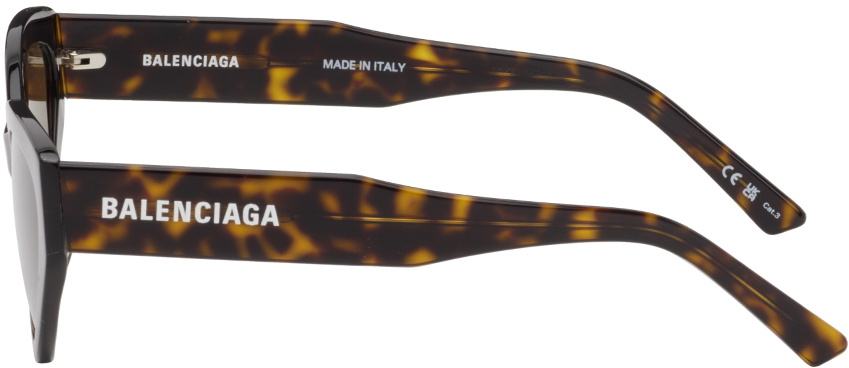 Balenciaga Tortoiseshell Cat-Eye Sunglasses Balenciaga