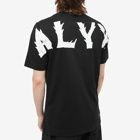 1017 ALYX 9SM Men's Back Logo T-Shirt in Black
