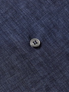 Brioni - Linen Shirt - Blue