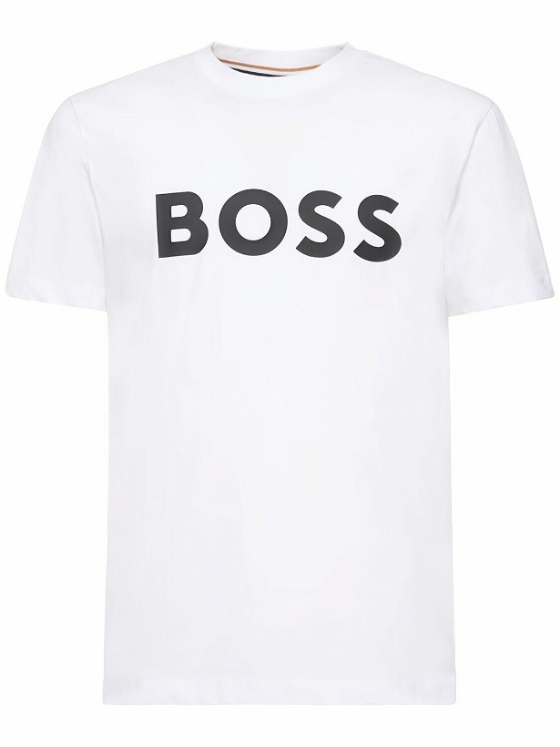 Photo: BOSS - Tiburt 354 Logo Print T-shirt